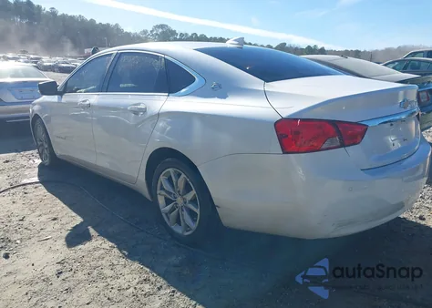 2016 Chevrolet Impala 1Lt from USA, damaged, VIN 2G1105SA5G9160908